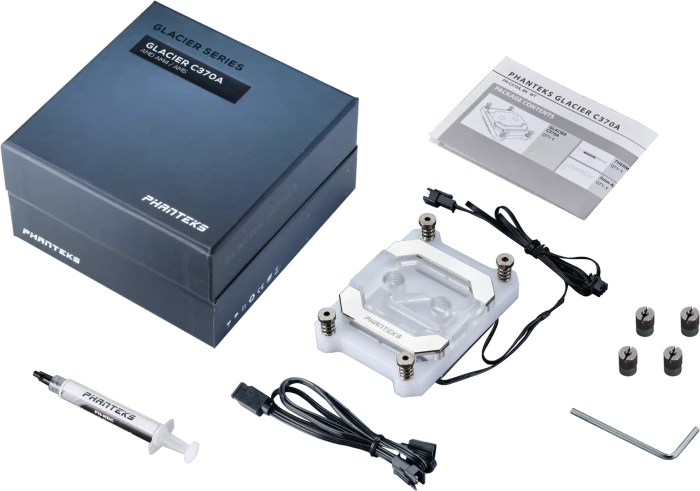 Phanteks Glacier C370A weiß