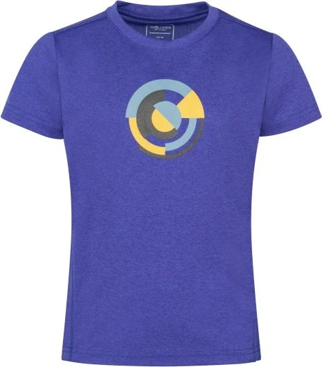 Trollkids Sognefjord Funktionsshirt kurzarm glow blue (Junior)