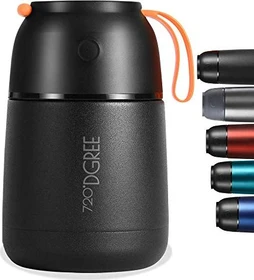 720°DGREE wunderJar Isolier-Speisegefäß 450ml onyx black