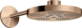 Hansgrohe Axor One Kopfbrause 280 2jet mit Brausearm polished red gold