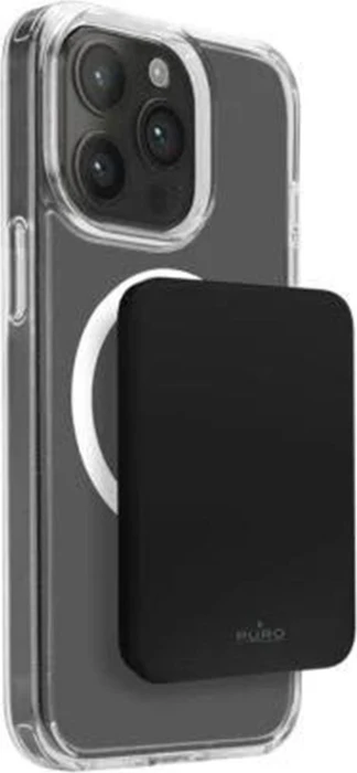 Puro Powerbank Mini Power Mag Wireless 4200mAh schwarz
