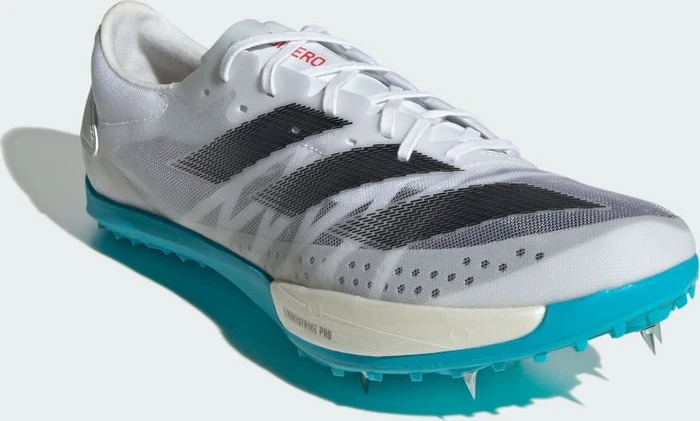 adidas Adizero Ambition Lightstrike cloud white/core black/lucid cyan (Herren)