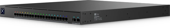 Ubiquiti UniFiSwitch Enterprise Audio/Video Fiber Rackmount 10G Managed Switch, 20x SFP+, 4x QSFP28