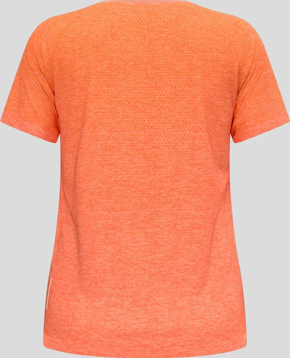 Odlo Essentials Seamless Funktionsshirt kurzarm living coral melange (Damen)