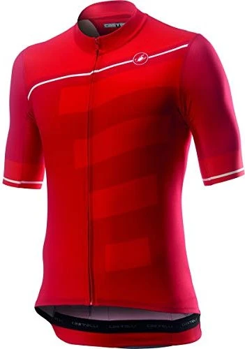 Castelli Trofeo Trikot kurzarm red/fiery red (Herren)
