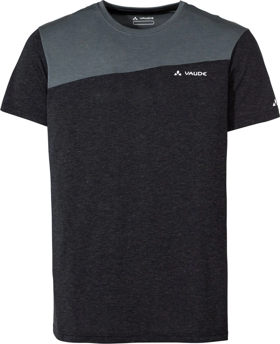 Vaude Sveit Funktionsshirt kurzarm schwarz/weiß (Herren)