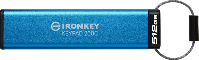 Kingston IronKey Keypad 200C 512GB, USB-C, USB 3.2 Gen 1×1