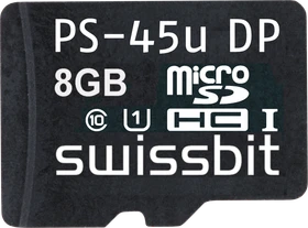 swissbit PS-45u DP Series Raspberry Edition R17/W13 8GB, UHS-I U1, Class 10
