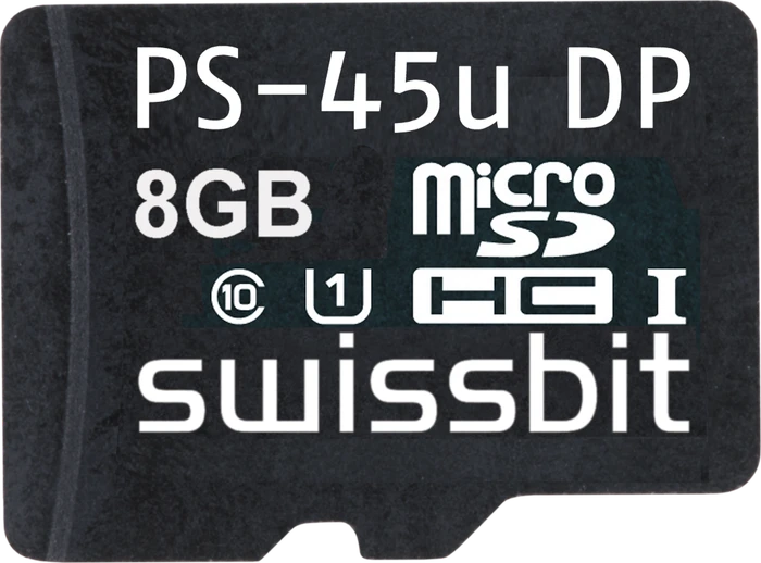swissbit PS-45u DP Series Raspberry Edition R17/W13 8GB, UHS-I U1, Class 10