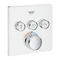 Grohe Grohtherm SmartControl Thermostat mit 3 Ventilen moon white Vorschaubild