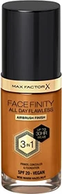 Max Factor Facefinity All Day Flawless Foundation W98 warm hazelnut LSF20, 30ml