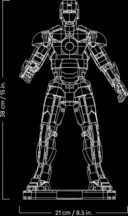 LEGO Marvel Super Heroes Spielset - Iron Man Mark 3 Sammleredition