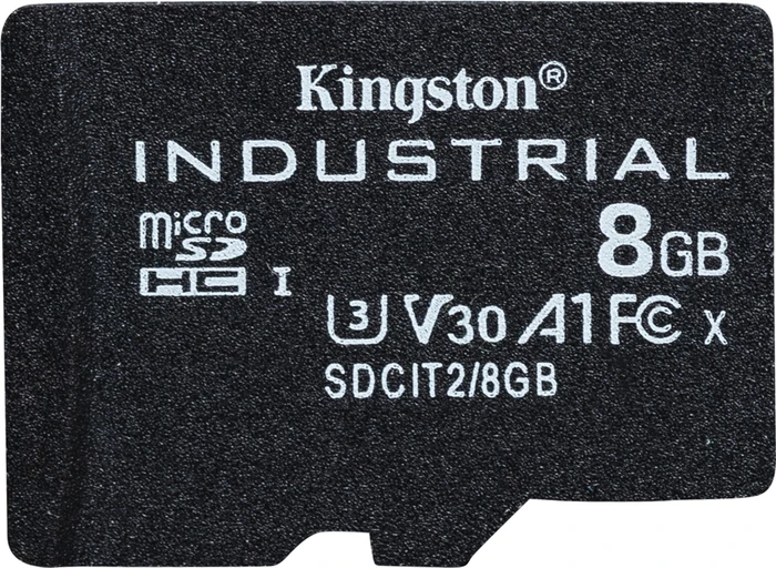Kingston Industrial Temperature Gen2 R100 8GB, UHS-I U3, A1, Class 10