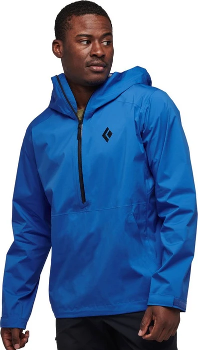 Black Diamond StormLine Stretch Rain Shell Anorak drifter blue (Herren)