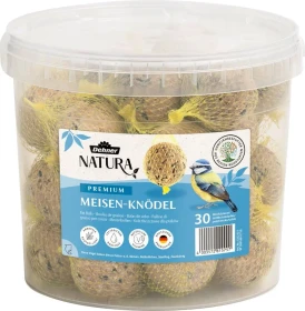 Dehner Natura Premium Wildvogelfutter, Meisenknödel im Netz, 2.7kg, 30 Stück