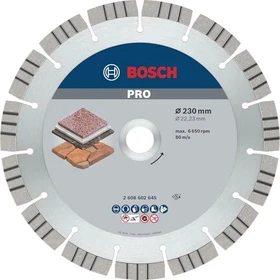 Bosch Professional Best for Stone Diamanttrennscheibe, 230x2.4x22.23mm, 1 Stück