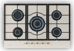 Klarstein Victoria 75cm Gas-Kochfeld autark creme