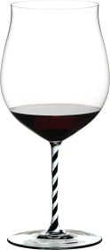 Riedel Fatto A Mano Burgunder Grand Cru - Schwarz & Weiß