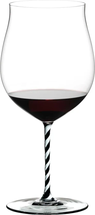 Riedel Fatto A Mano Burgunder Grand Cru - Schwarz & Weiß