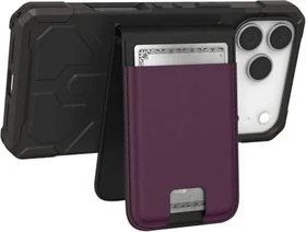 UAG Metropolis Vegan Leather MagSafe Wallet deep purple synth (964445114E4E)