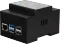 Joy-iT Hutschienen Gehäuse für Raspberry Pi 5, schwarz Vorschaubild