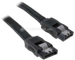 BitFenix Alchemy SATA 6Gb/s Kabel schwarz 0.3m