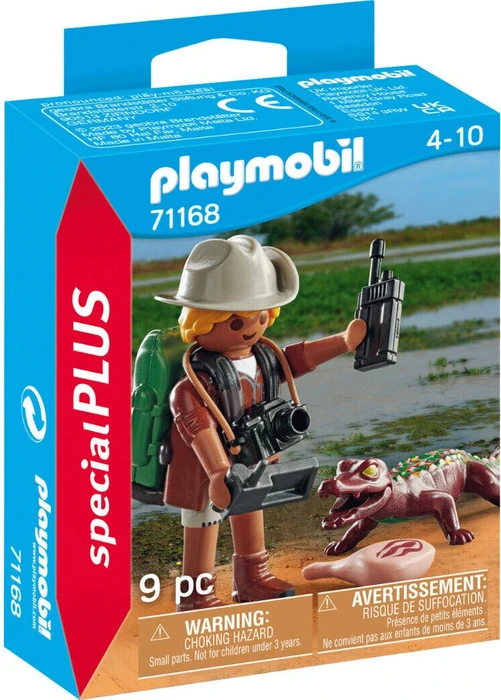 playmobil Special Plus Forscher mit jungem Kaiman