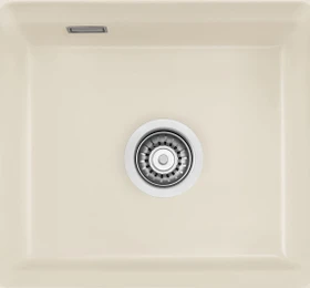 systemceram Kara 51 F/o Einbau Becken mittig jasmin