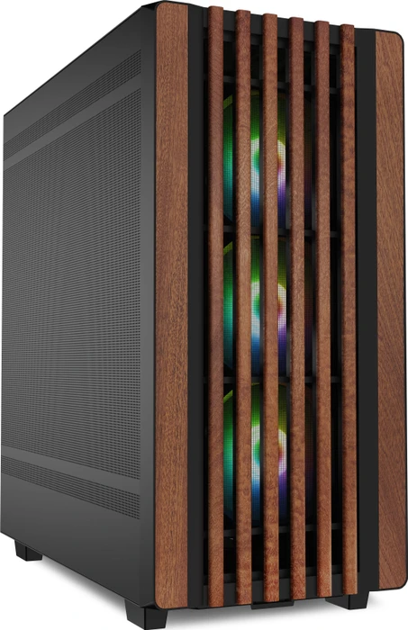Sharkoon Rebel C70M RGB, schwarz/braun