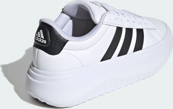 adidas Grand Court Platform cloud white/core black (Damen)