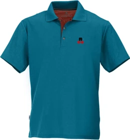 Maul Sport Spiez Fresh Funktionsshirt kurzarm petrol blue/dark orange (Herren)