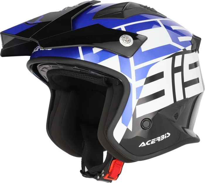 Acerbis Aria Graphic matt schwarz/blau/weiß