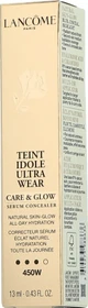 Lancôme Teint Idole Ultra Wear Care & Glow Serum Concealer 450W, 13ml