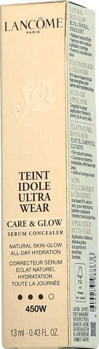 Lancôme Teint Idole Ultra Wear Care & Glow Serum Concealer 450W, 13ml