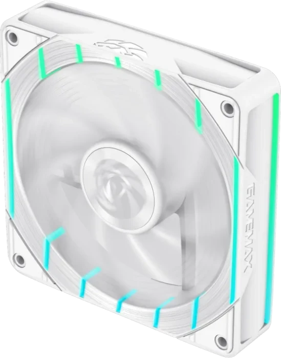 GameMax Tornado T12 ARGB-W, weiß, 120mm