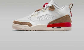 Nike Jordan Spizike Low white/desert camo/sail/fire red (Junior)