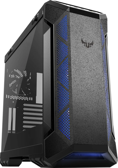ASUS TUF Gaming GT501, schwarz, Glasfenster