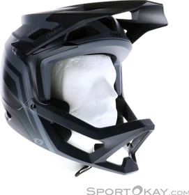 O'Neal Transition TwiceMe Fullface-Helm grau/schwarz