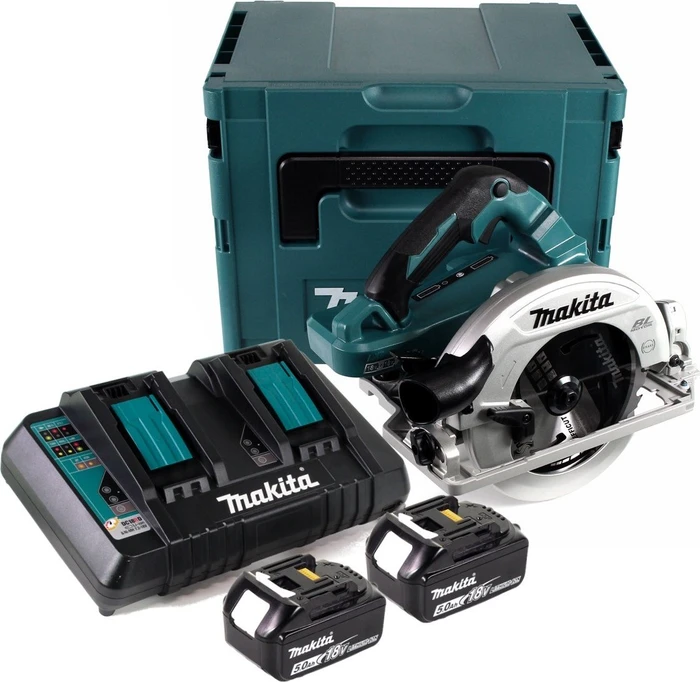 Makita DHS782PT2J Akku-Handkreissäge inkl. MAKPAC + 2 Akkus 5.0Ah