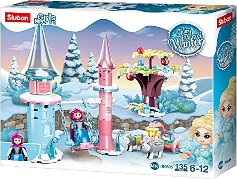 Sluban Girl's Dream Fairy tales Of Winter Snowfield Swing