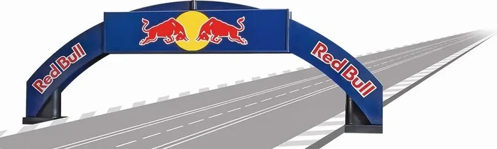Carrera Digital 124/132/Evolution Zubehör Rennbogen Red Bull