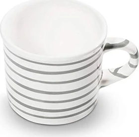 Gmundner Keramik Graugeflammt Kaffeetasse 240ml