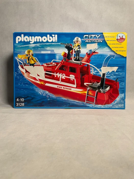 playmobil City Action Feuerlöschboot mit Pumpe