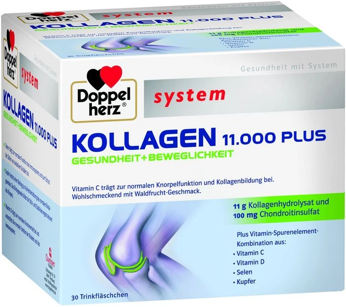 Doppelherz system Kollagen 11.000 Plus Ampullen, 30 Stück