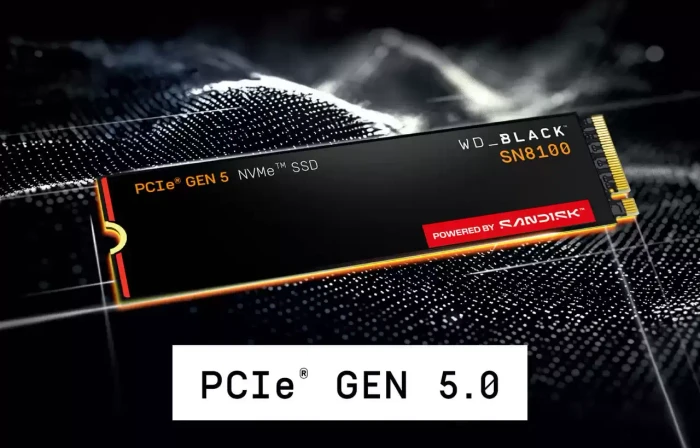 SanDisk WD_BLACK SN8100 NVMe SSD 4TB, M.2 2280 / M-Key / PCIe 5.0 x4