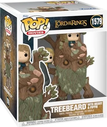 FunKo Pop! Movies - Herr der Ringe - Treebeard mit Mary & Pippin