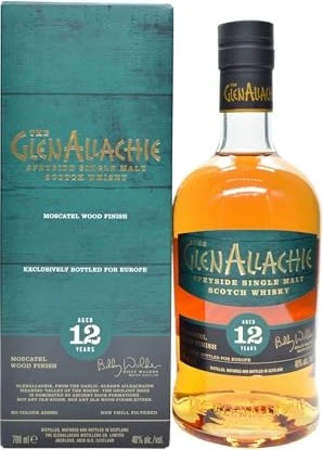 Glenallachie Moscatel Wood Finish 12 Years Old 700ml