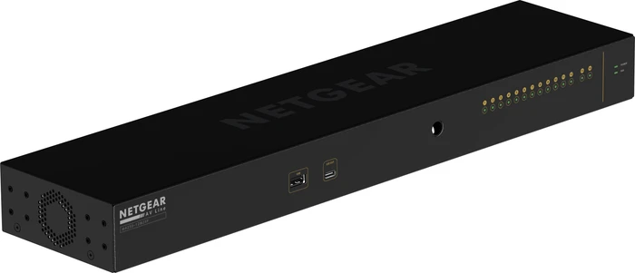 Netgear AV Line M4250 Rackmount 2.5G Managed Switch, 12x RJ-45, 2x SFP+