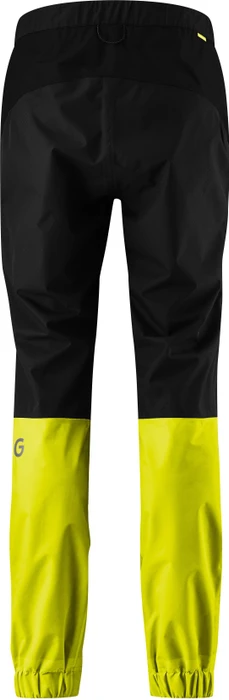 Gonso Save Therm Fahrradhose lang black/safetyyellow