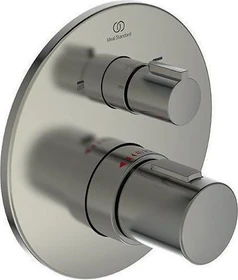 Ideal Standard Ceratherm T100 Badethermostat Unterputz silver storm